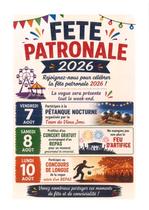 Fête patronale 2026 - Concours de longue
