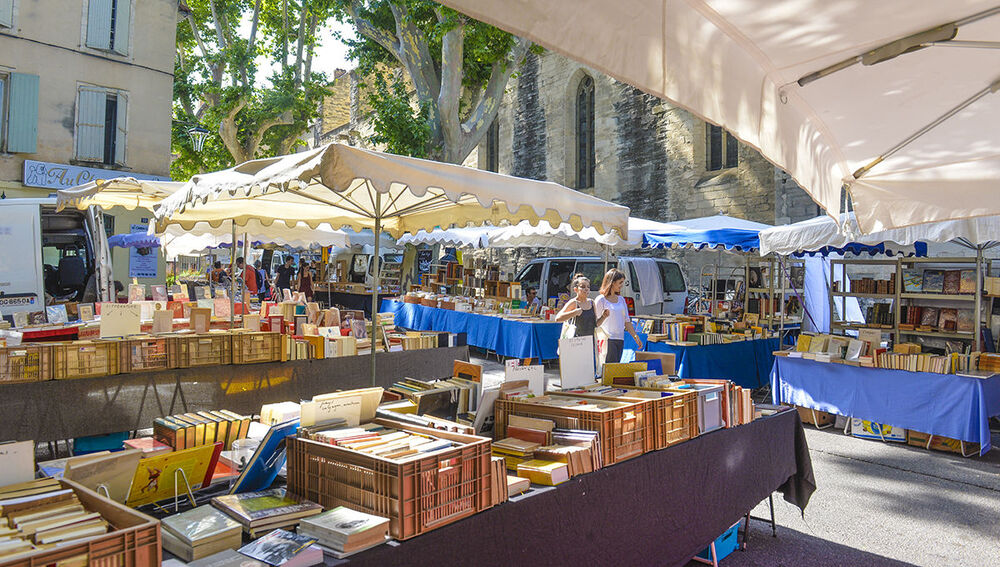 Marché aux livres d’occasion, disques et affiches du Festival d’Avignon - Avignon