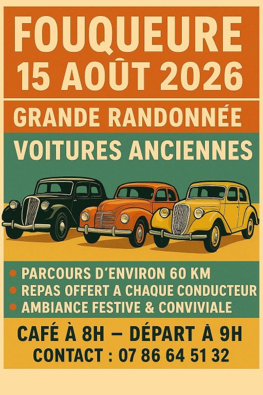 Grande randonnée voitures anciennes