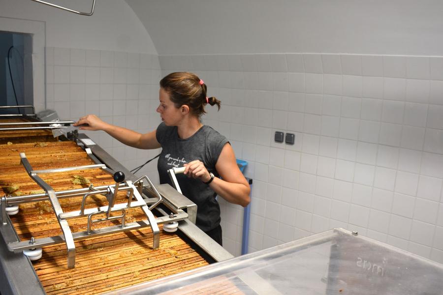 La salle d'extraction