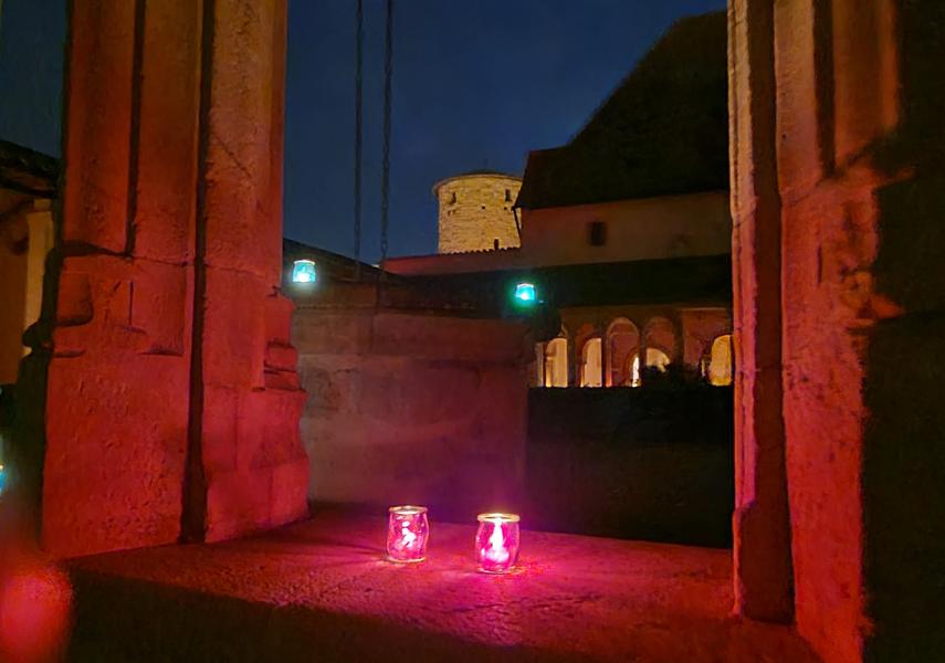 Mise en lumière de l'abbaye_Charlieu