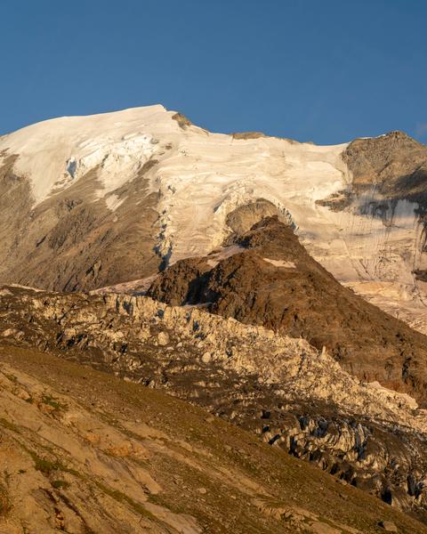 Glacier de Bionnassay vu depuis le Nid d'Aigle