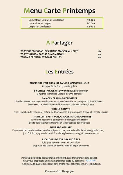 Carte Printemps 
