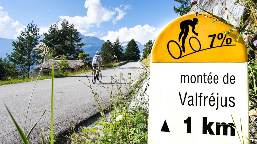 Montée cycliste de Valfréjus