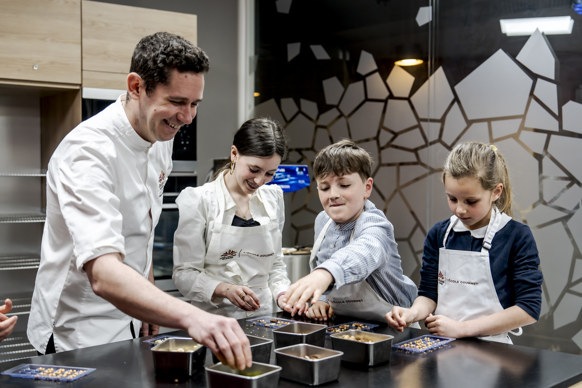 Ateliers de pâtisserie Ecole Gourmet de la Cité du Chocolat Valrhona