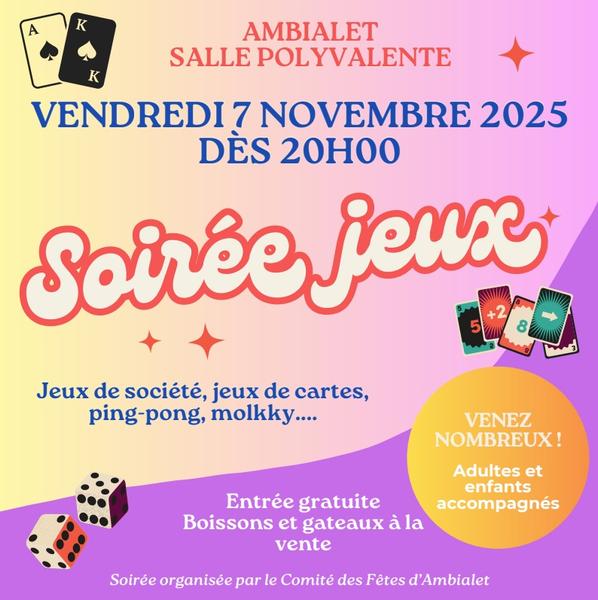 Soirée jeux