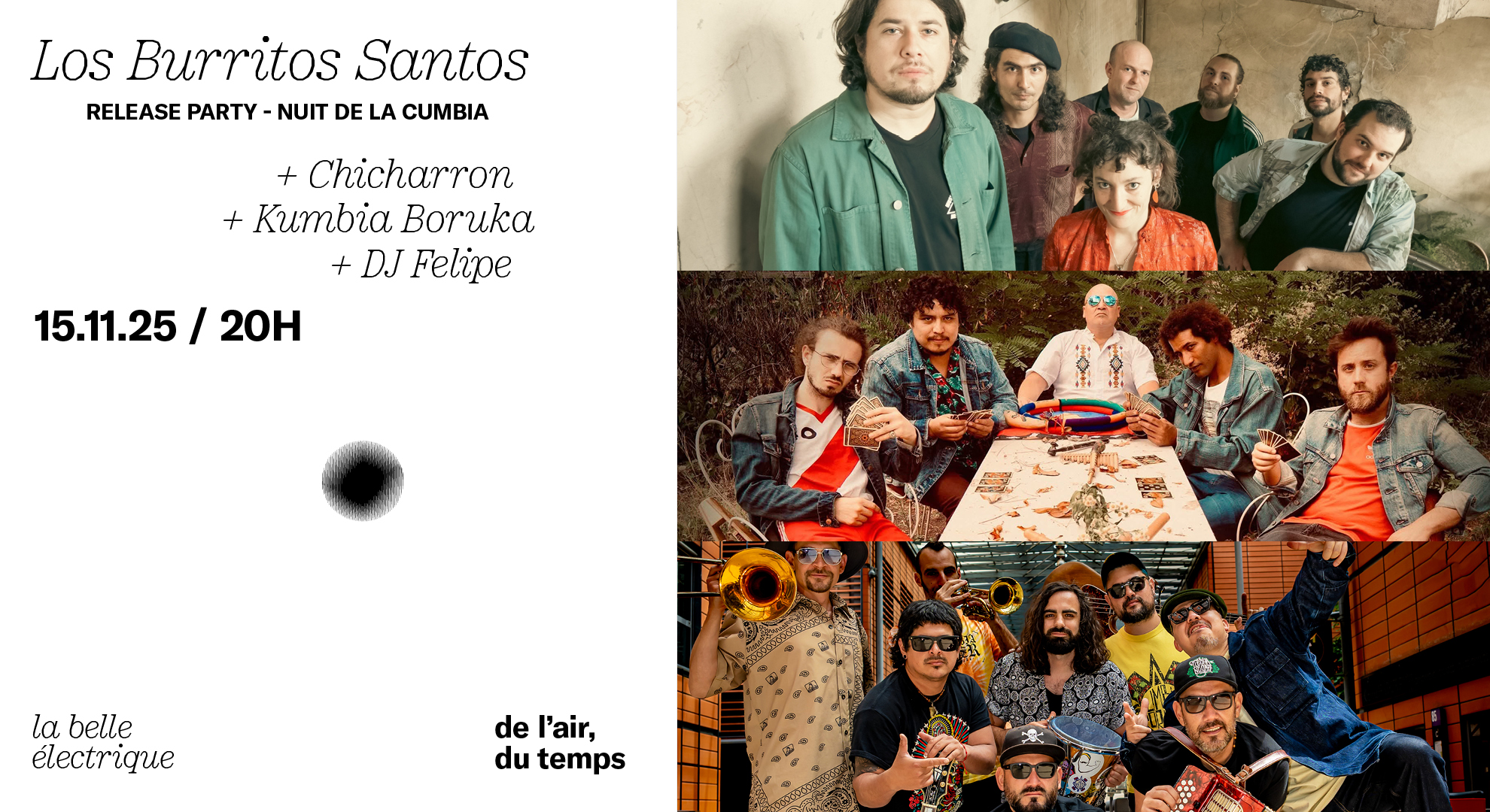 Los Burritos Santos • Release Party - Nuit de la Cumbia + Chicharron + Kumbia B…