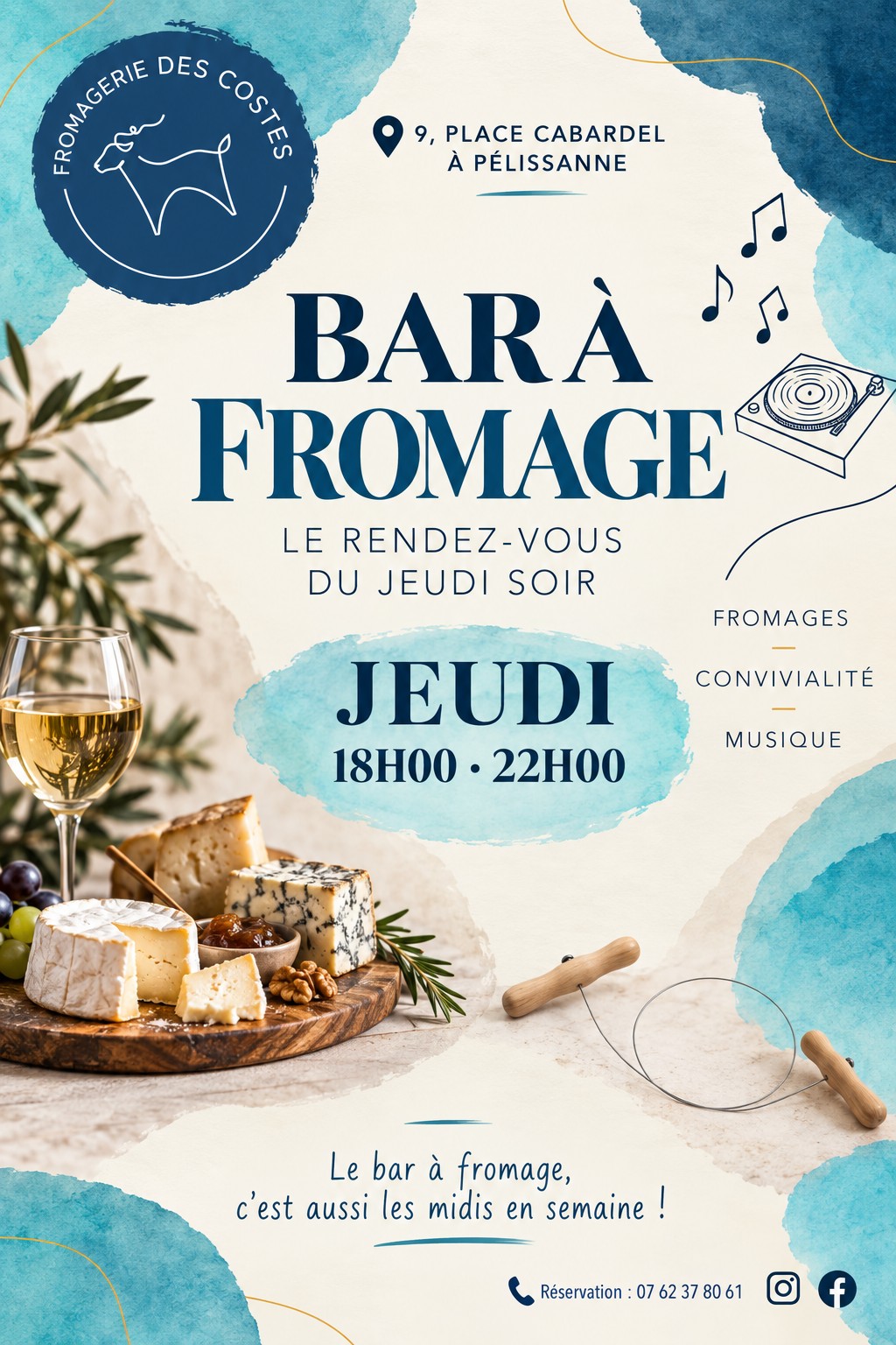 Bar à fromage - Le rendez-vous du jeudi soir