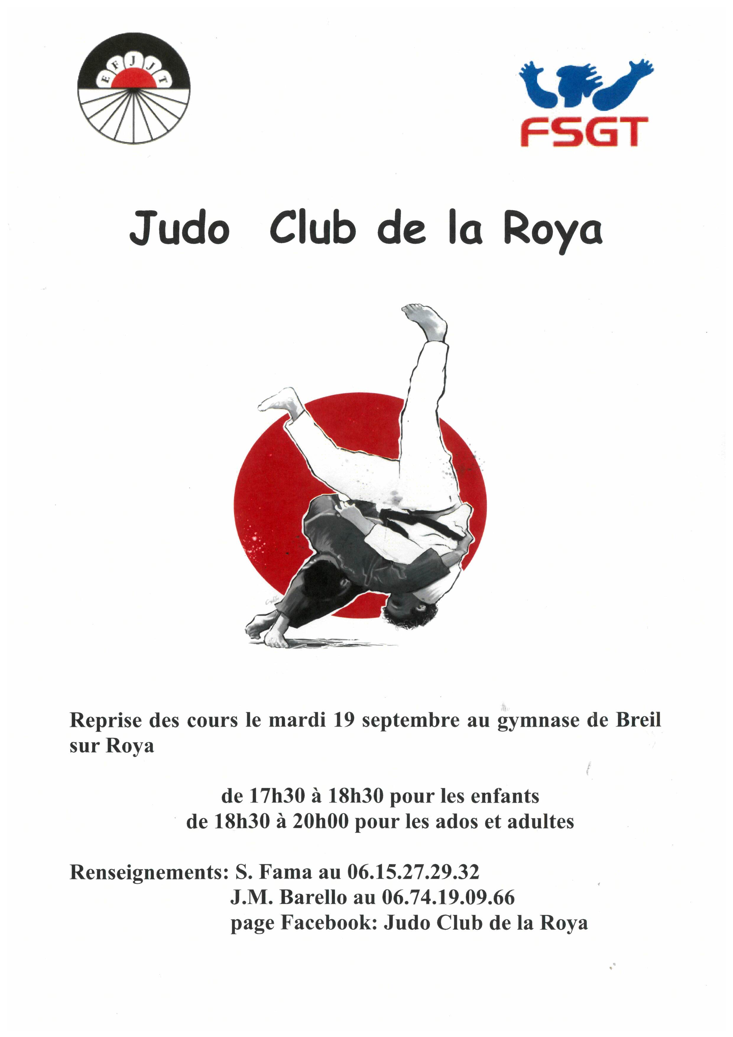 Roya Judo Club Breil sur Roya C te d Azur France French Riviera