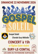 Gospel Soleil et la chorale Sury Mélodie - Concert_Sury-le-Comtal