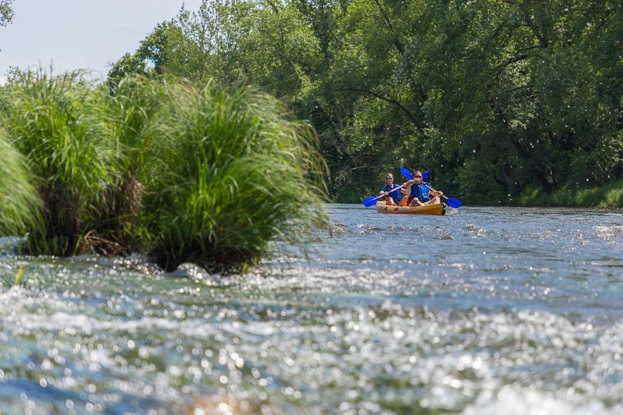 Descente de l'Allier en canoë au départ d'Issoire - USI canoë