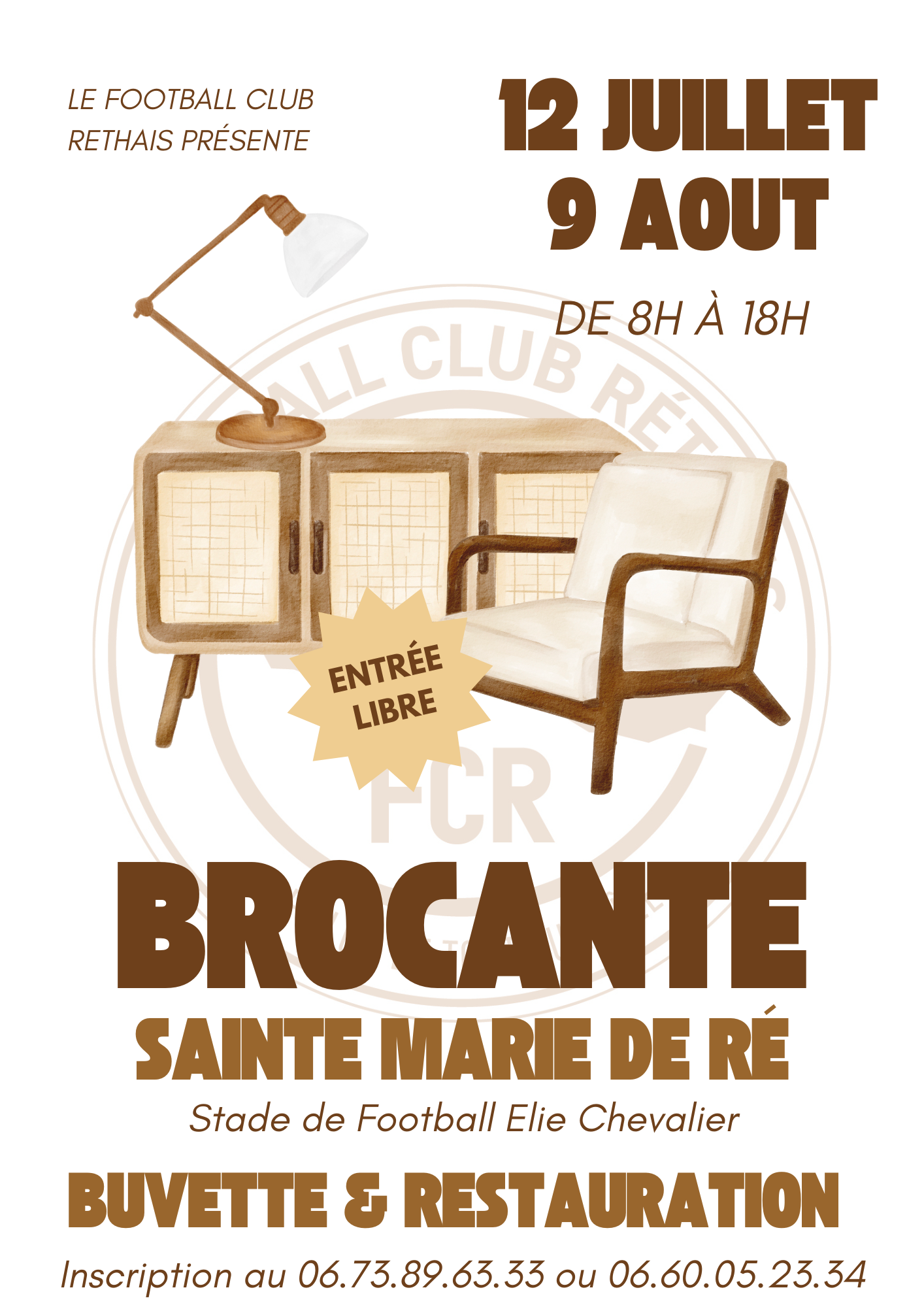 Brocante du Football Club Réthais
