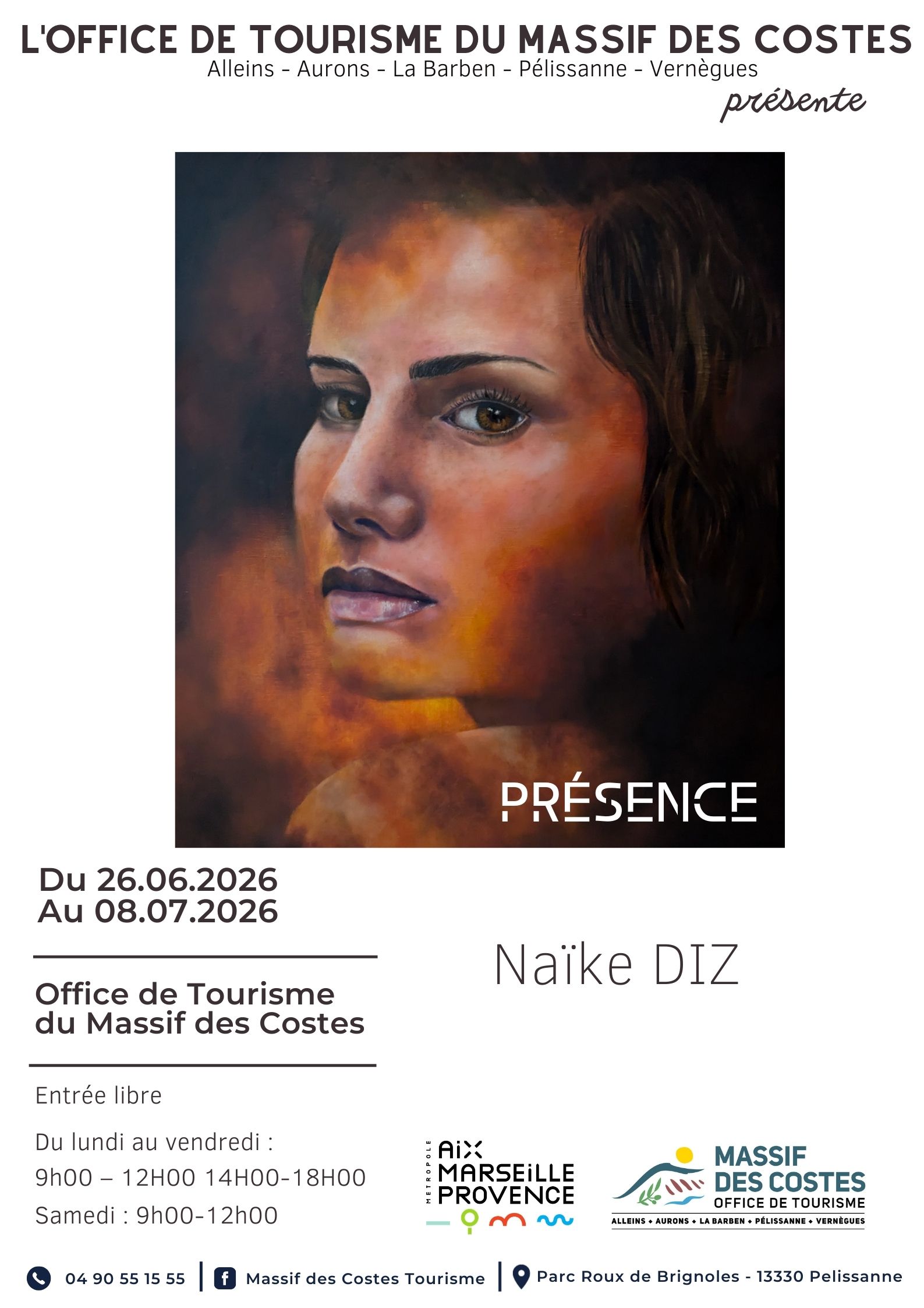 Présence - exposition de peintures de Naïke Diz