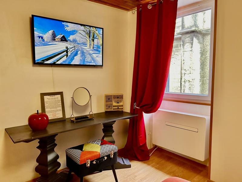 Chambre Rêves, Ris avec sparte TV et climatisation