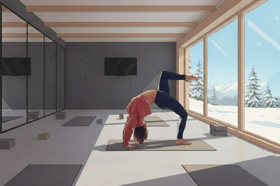 Atelier yoga au Totem