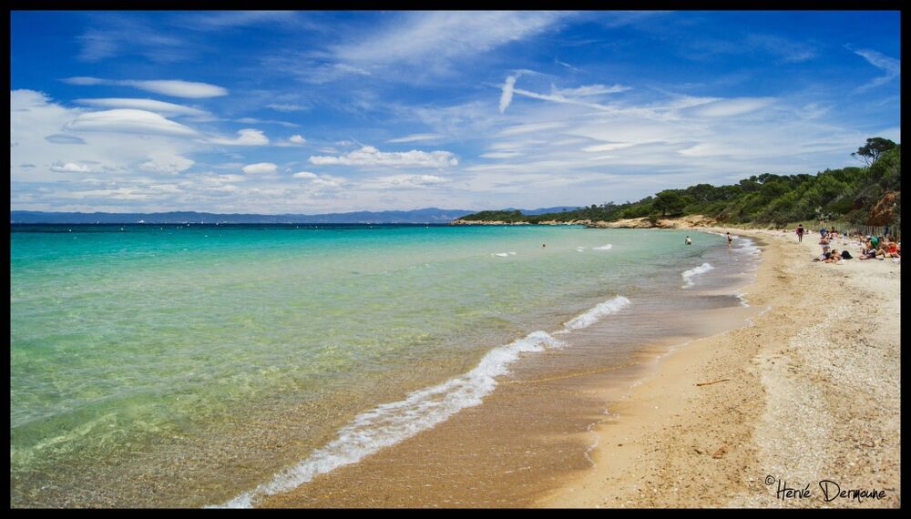 Plage de la Courtade - île de porquerolles - Hyères