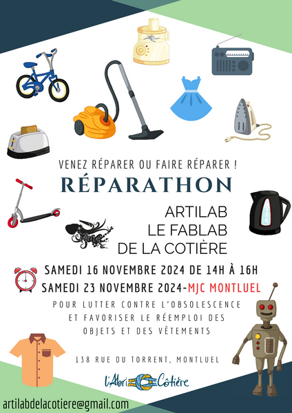 http://Réparathon%20d’Artilab%20à%20l’AbriCôtière