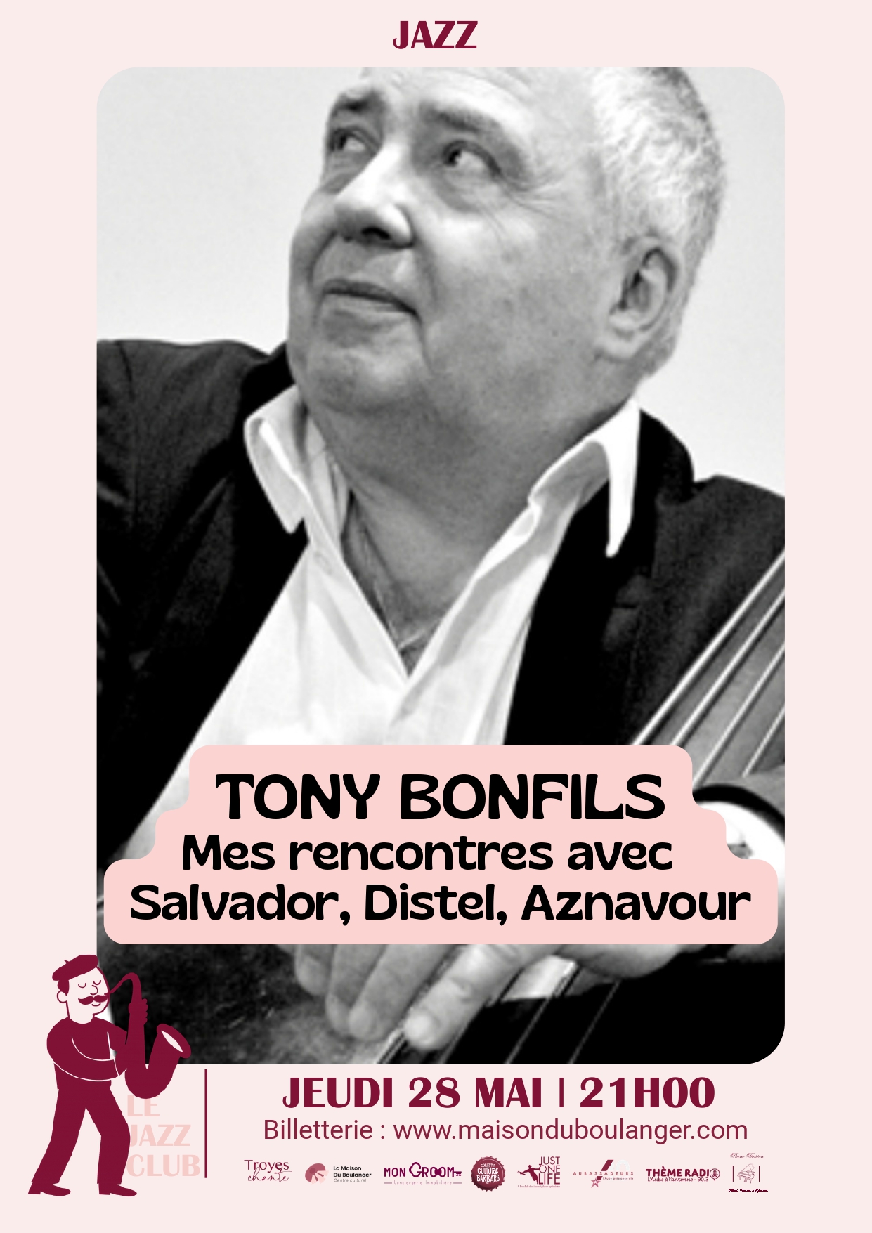 Tony Bonfils — visuel événement