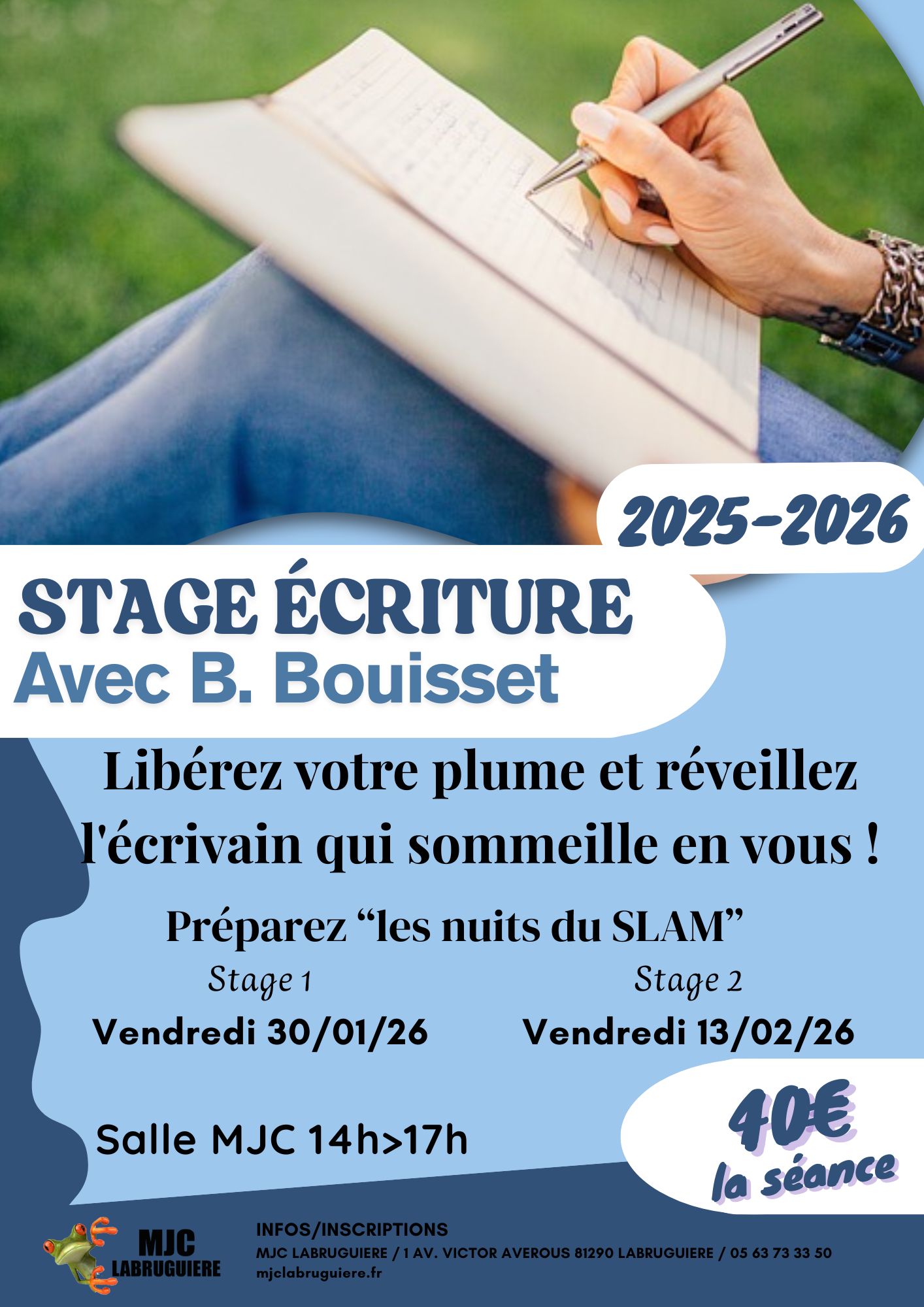 STAGE Ecriture 2025