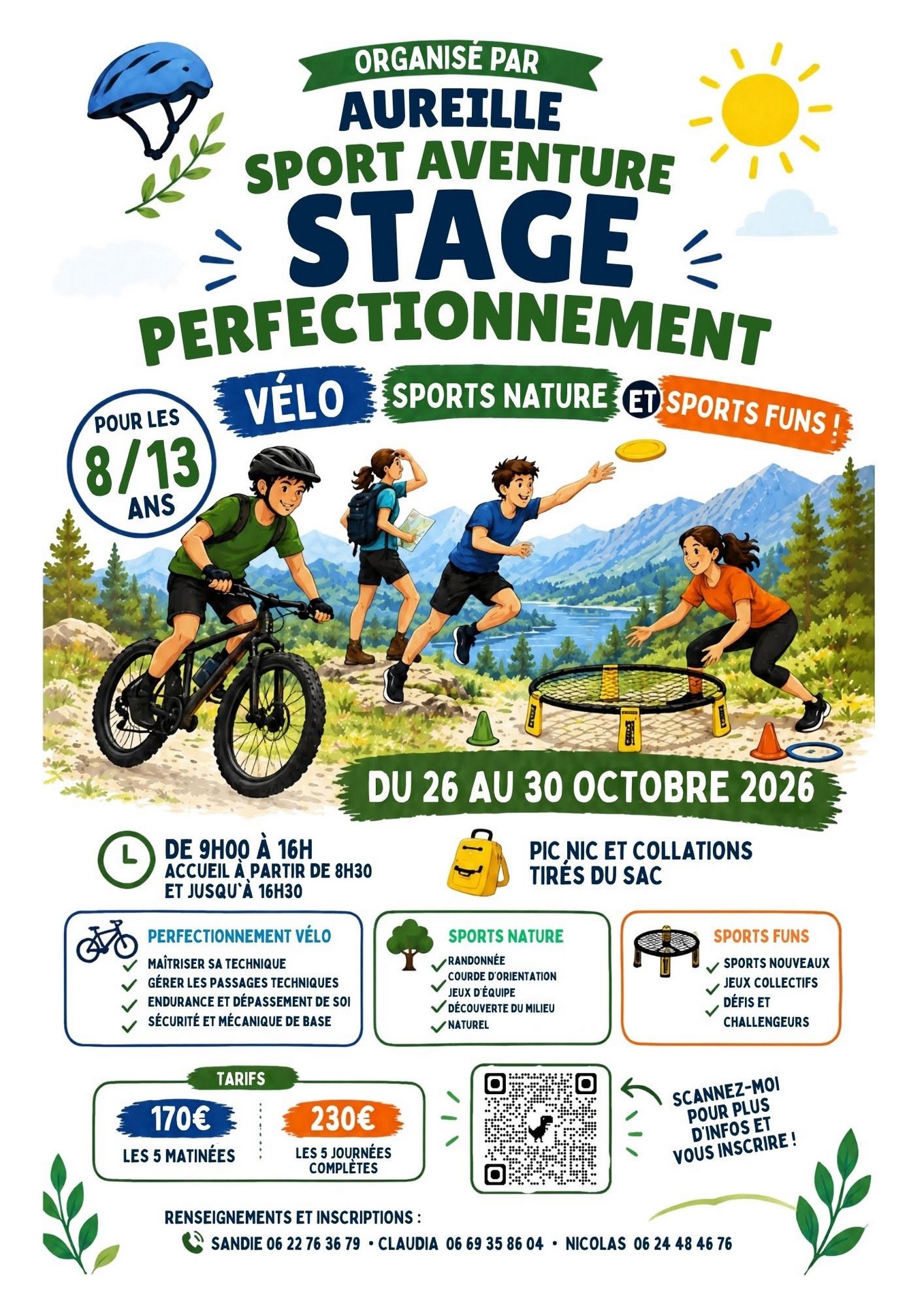 Stage multisports pour enfants