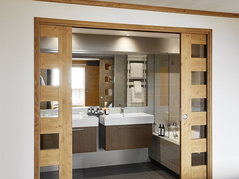 Salle d'eau à l'Alpen Valley