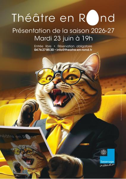 Présentation de la nouvelle saison 2026/2027 du Théâtre en Rond