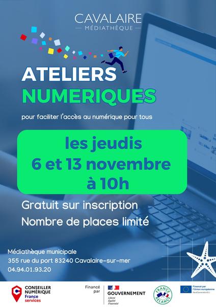 Cavalaire-Sur-Mer : Ateliers numériques