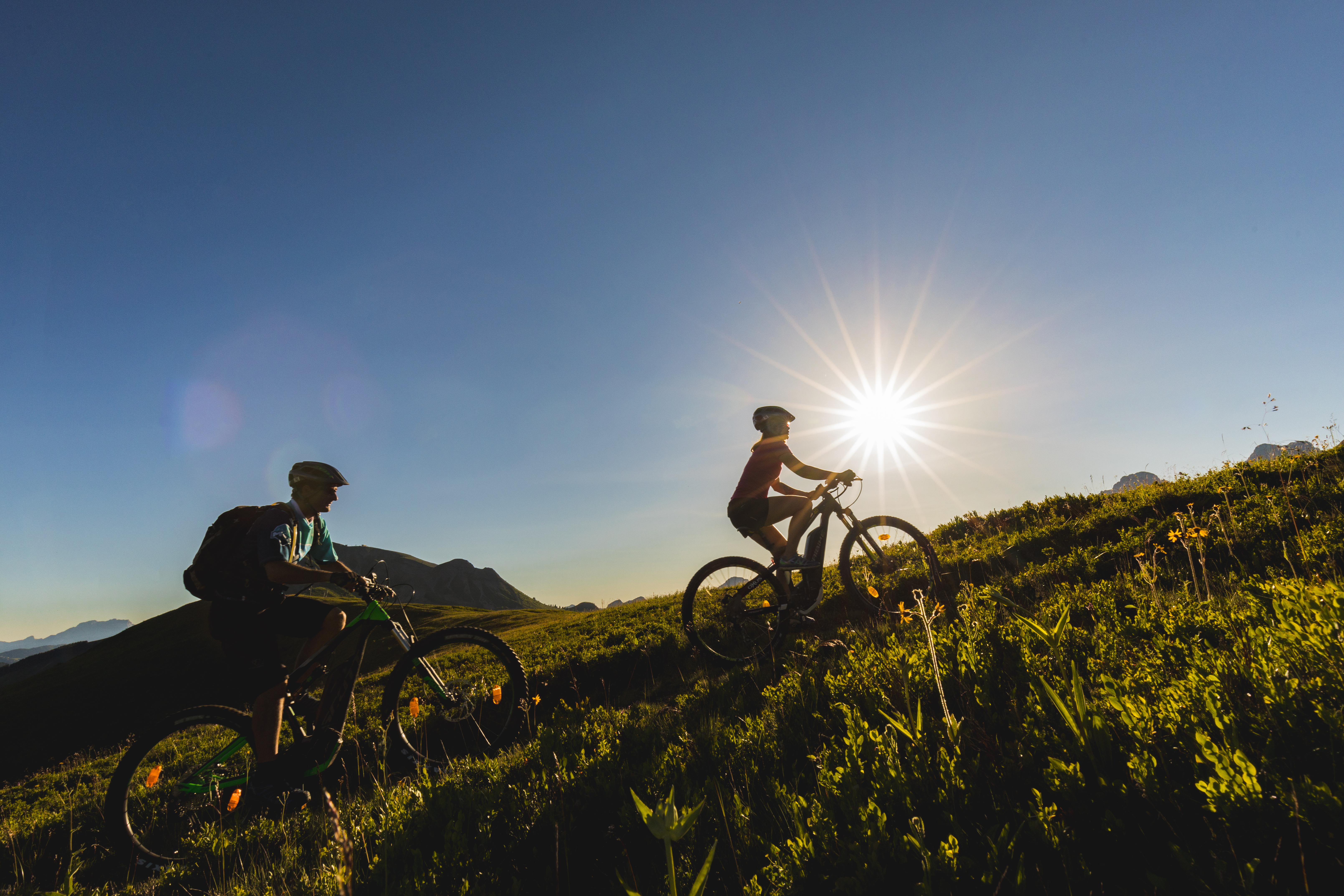 VTT électrique et apéro savoyard