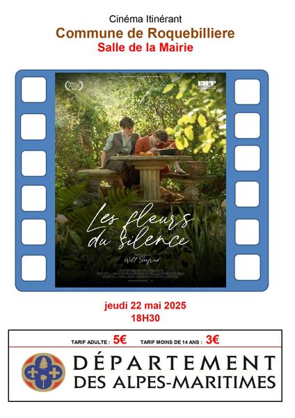 Cinéma : " Les fleurs du silence "_Roquebillière