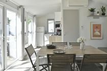 Intérieur mobil home pièce de vie Premium Clim
