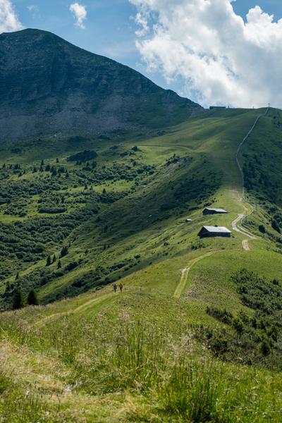 Le Mont Joly depuis Saint Nicolas de Véroce