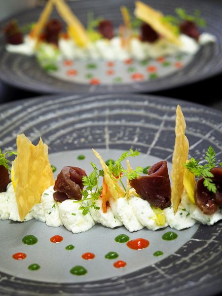 croustillant aux herbes