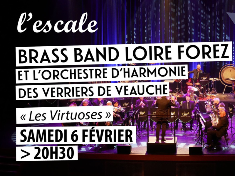 Brass Band Loire Forez et l'Orchestre de l'Harmonie des Verriers_Veauche