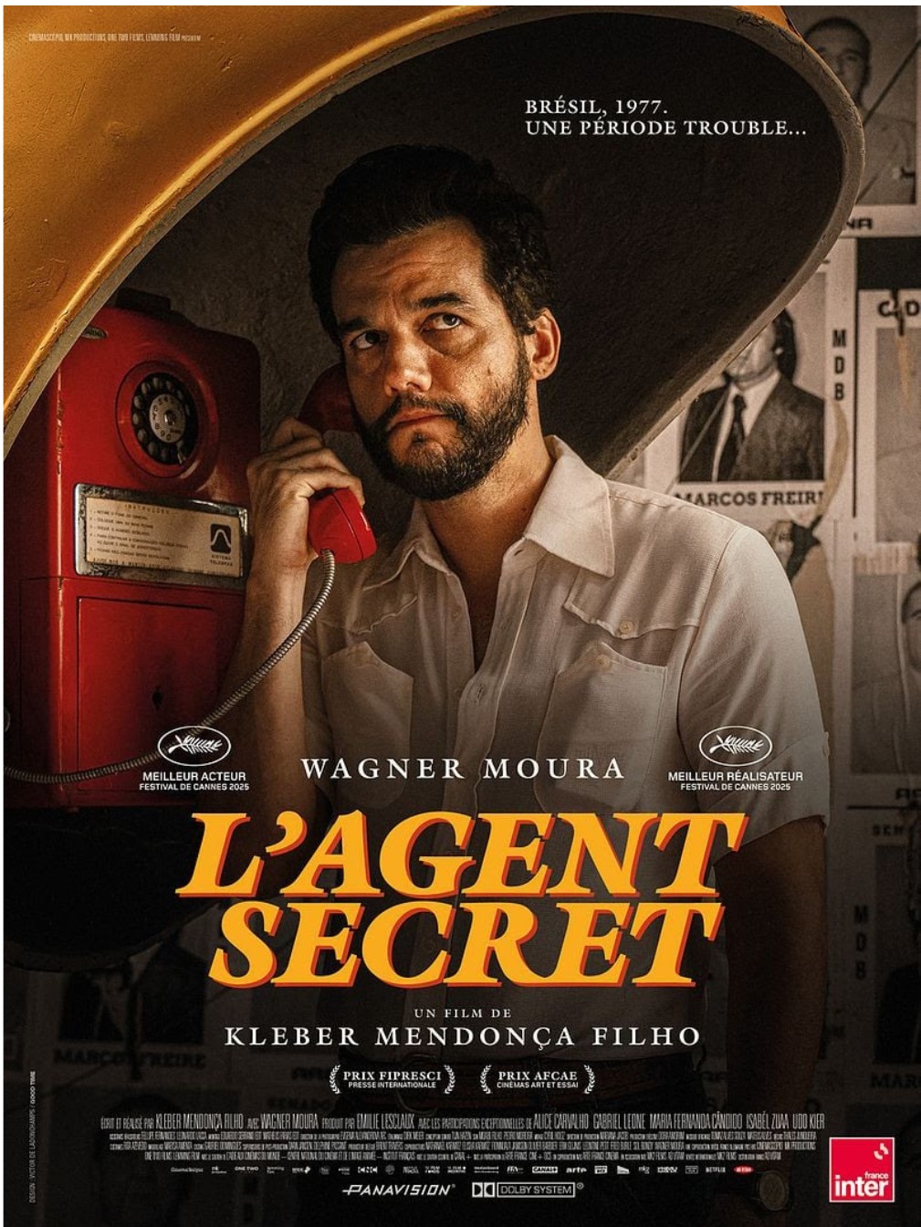FILM - CLUB DES CINEPHILES -  L'AGENT SECRET