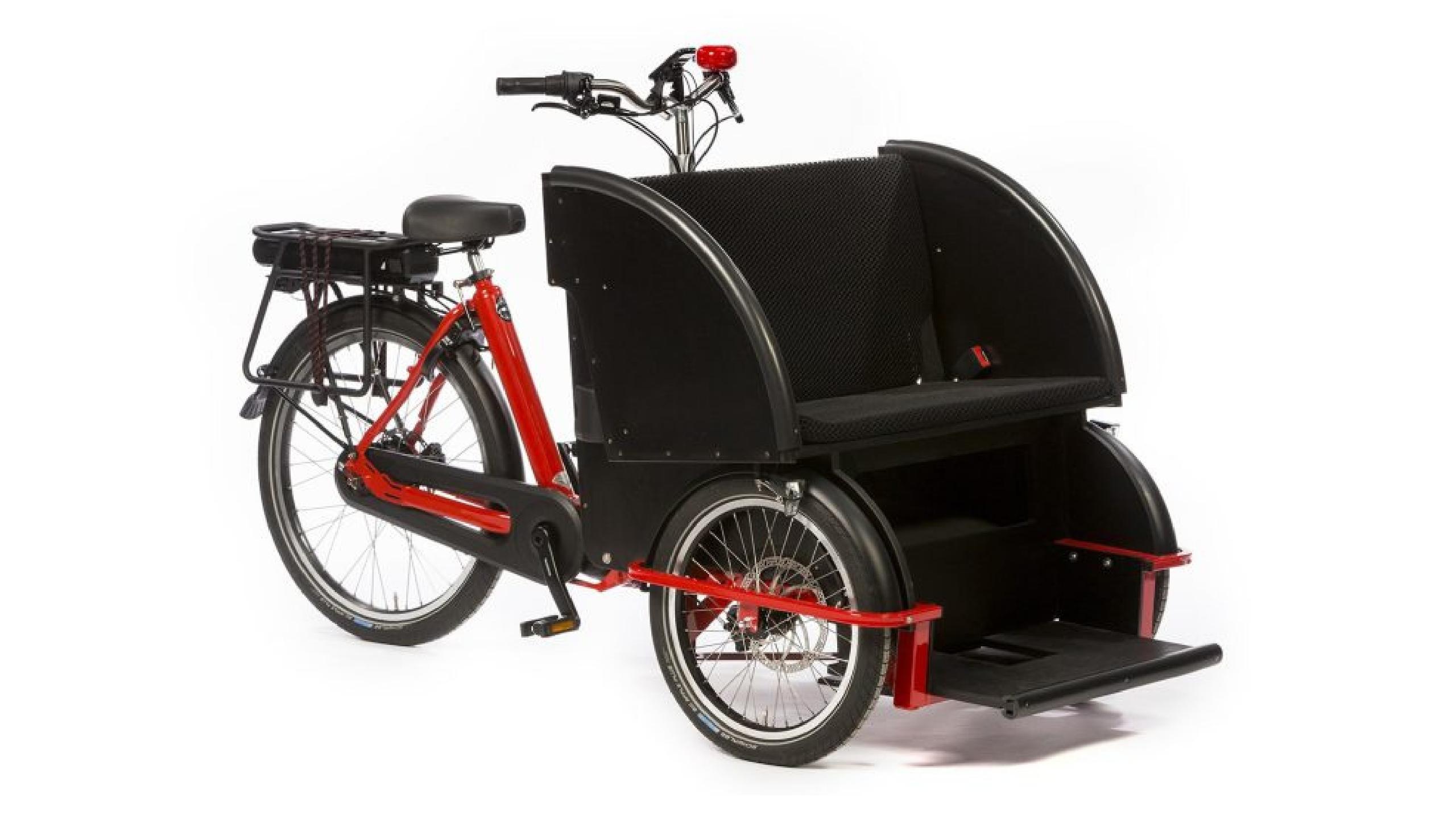 Handi bikes : Louer l'Electric cargo taxi par Holland Bikes