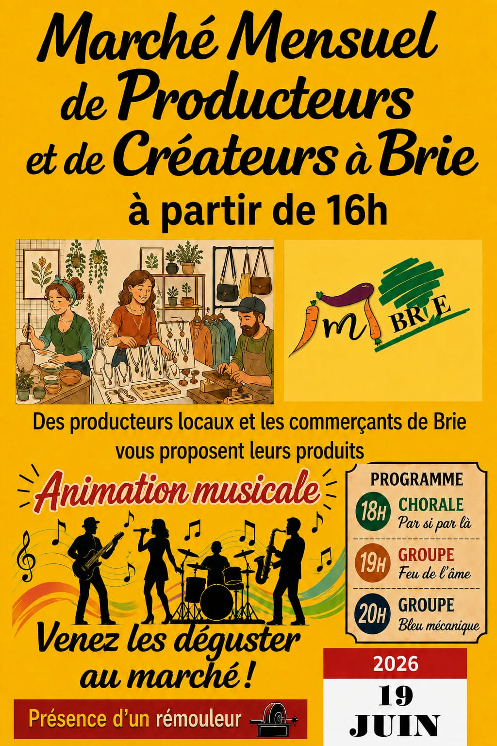Marché de Producteurs et de créateurs