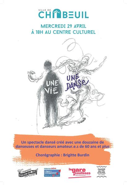 Spectacle : Une vie, une danse_Chabeuil