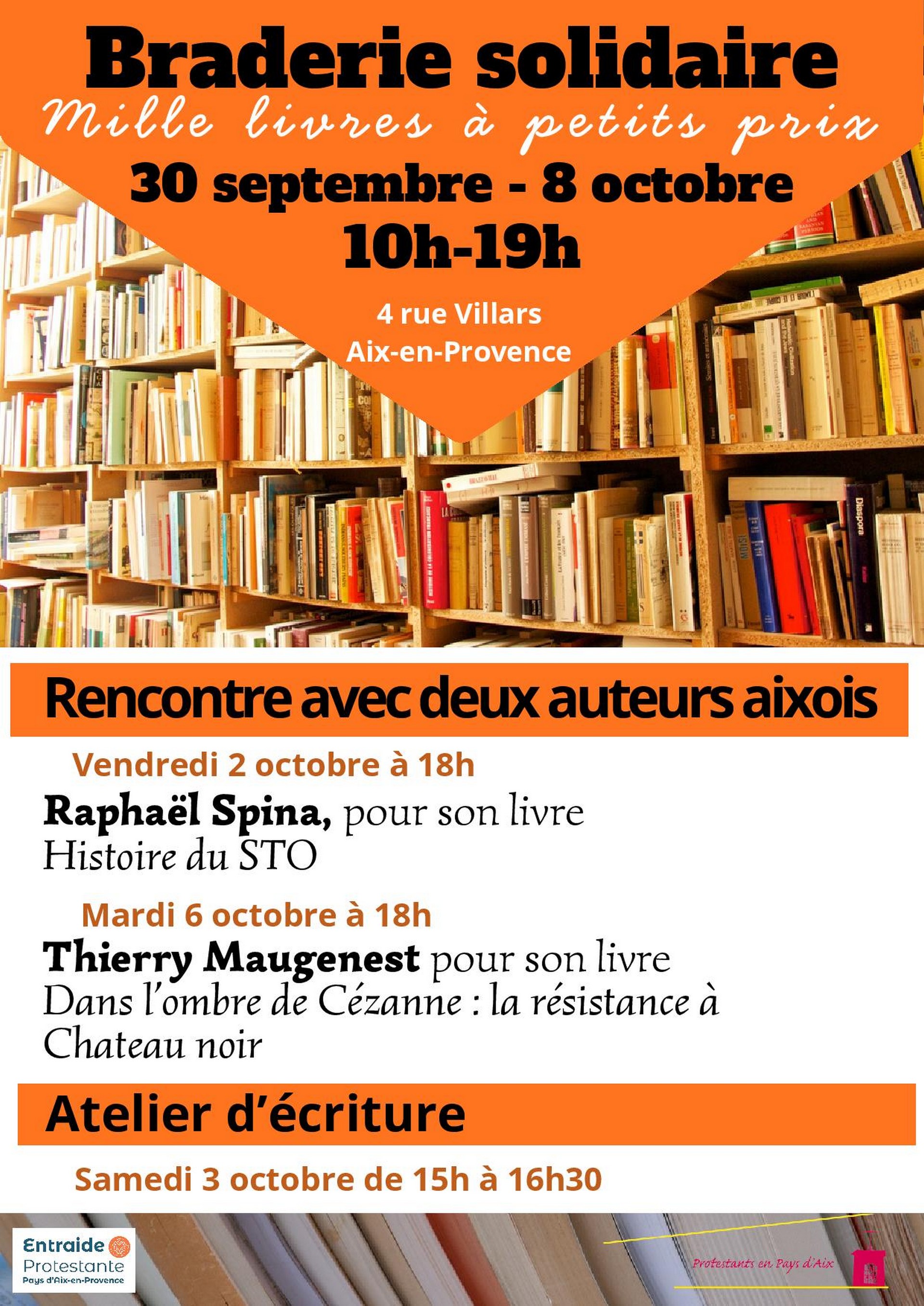 Braderie solidaire de livres