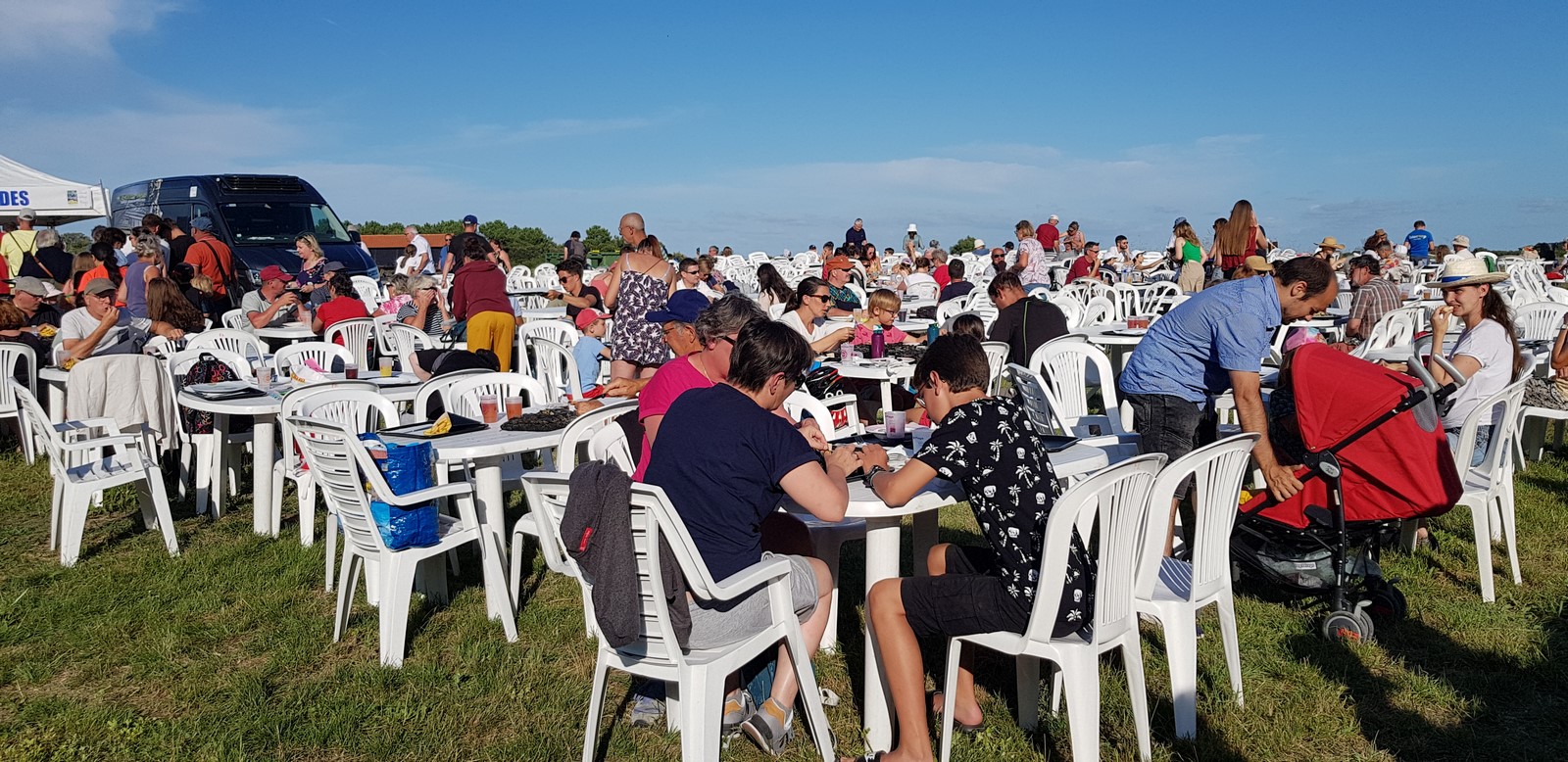 Soirée églade au Port des Salines