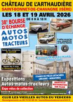 38e Bourse d'échange autos-motos-tracteurs_Saint-Bonnet-de-Chavagne