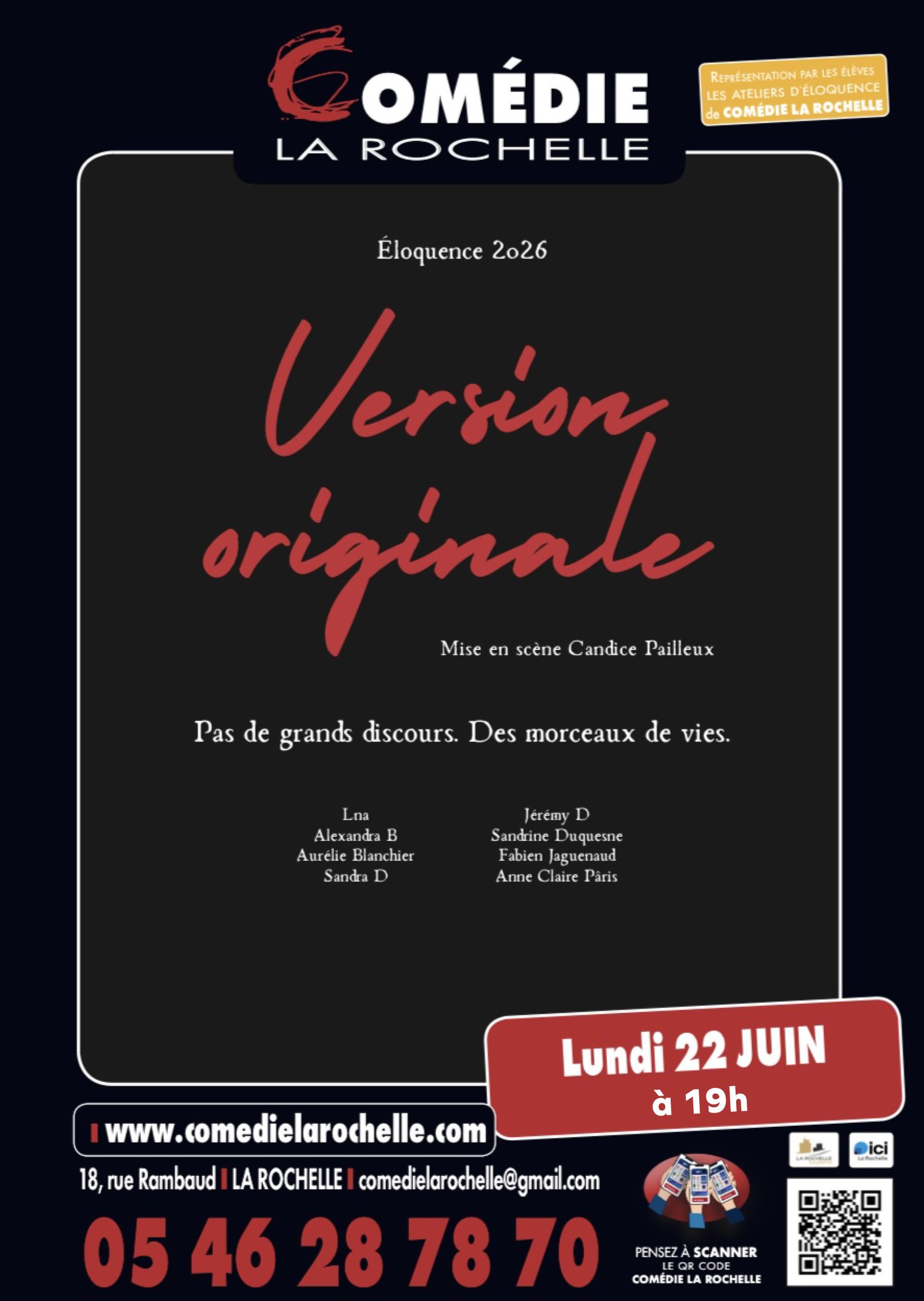 Spectacle -Version Originale