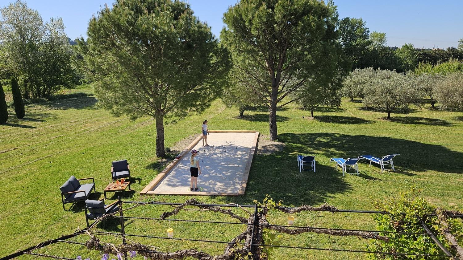 Terrain de pétanque