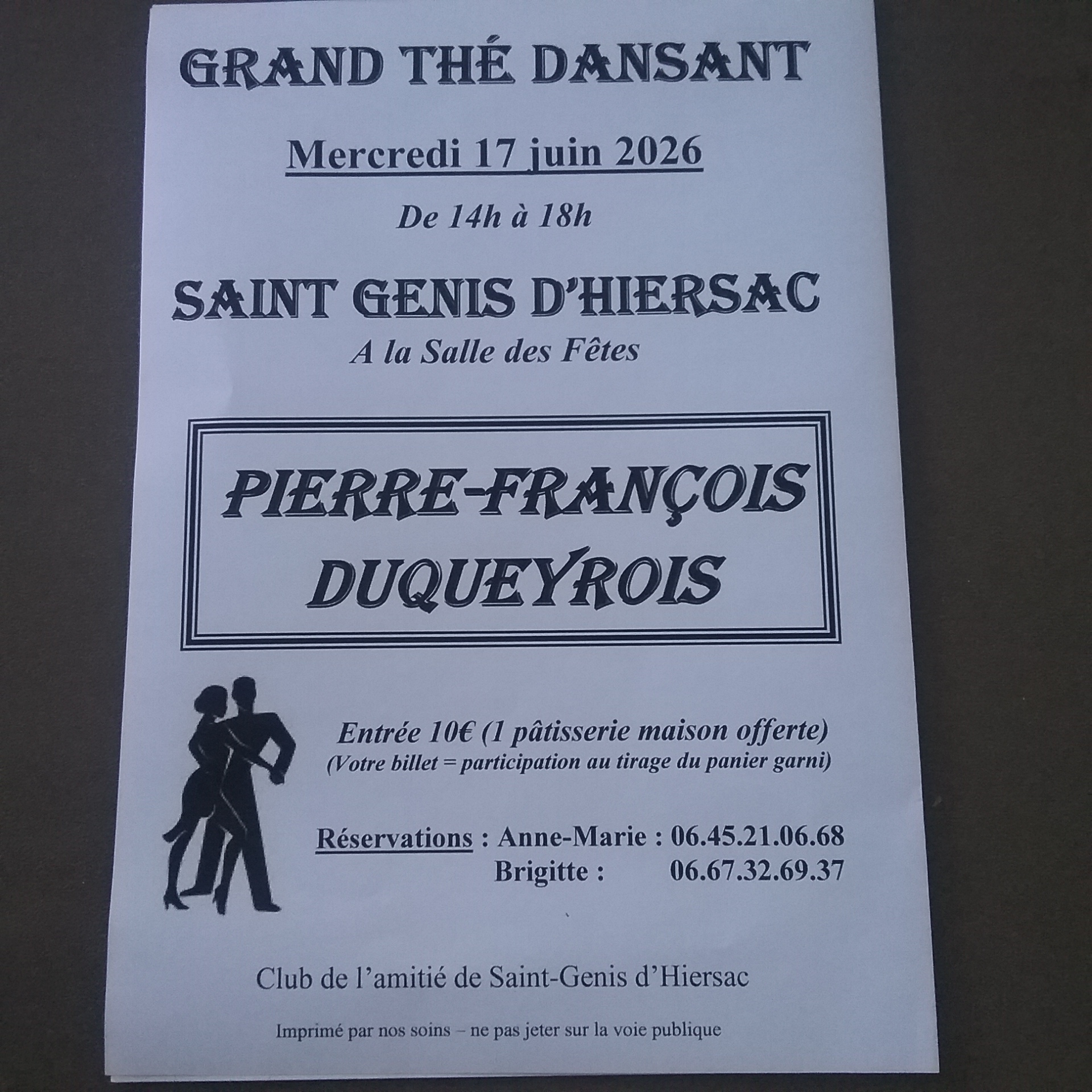 Grand thé dansant