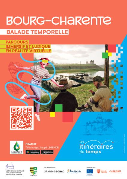 Les itinéraires du temps - Bourg-Charente, Balade Temporelle