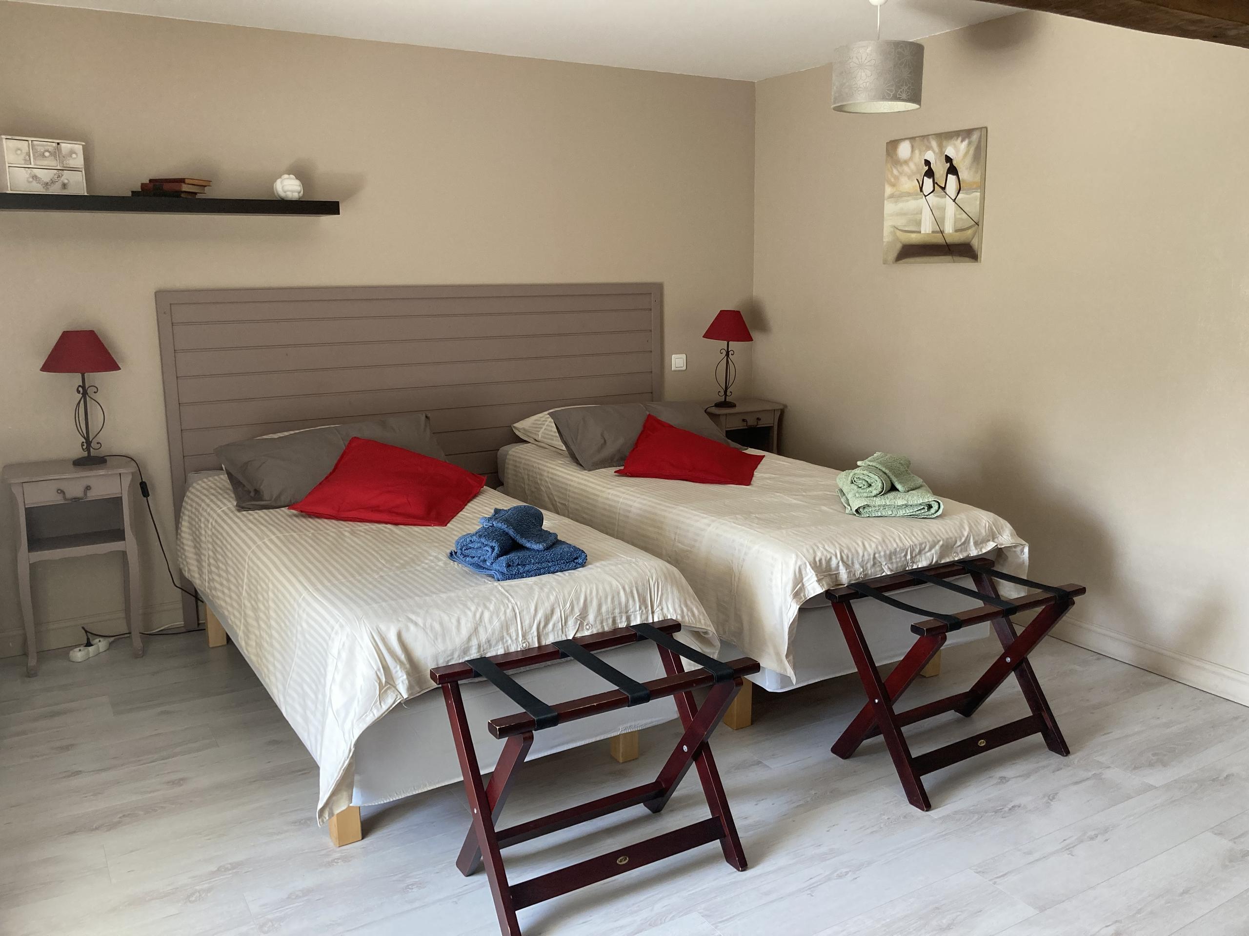 Chambre Dalhia - La Caz en Sol Charentais