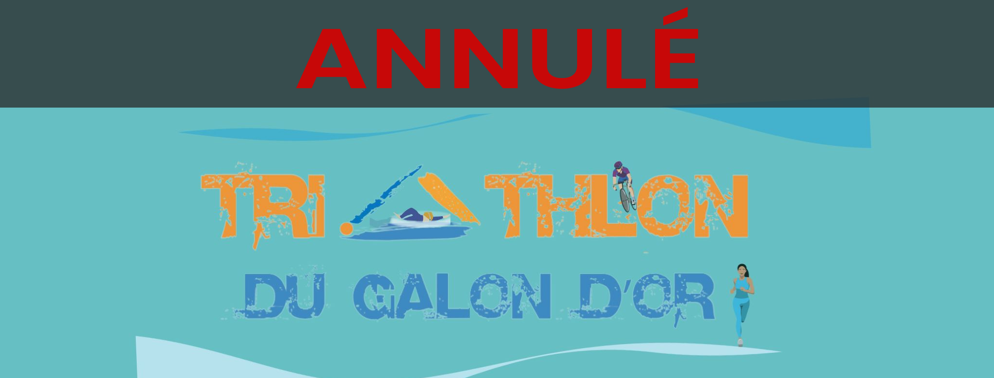 Annulé - Triathlon du Galon d'Or
