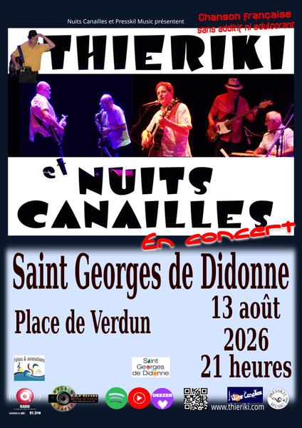 Concert :  Thieriki & Nuit canaille