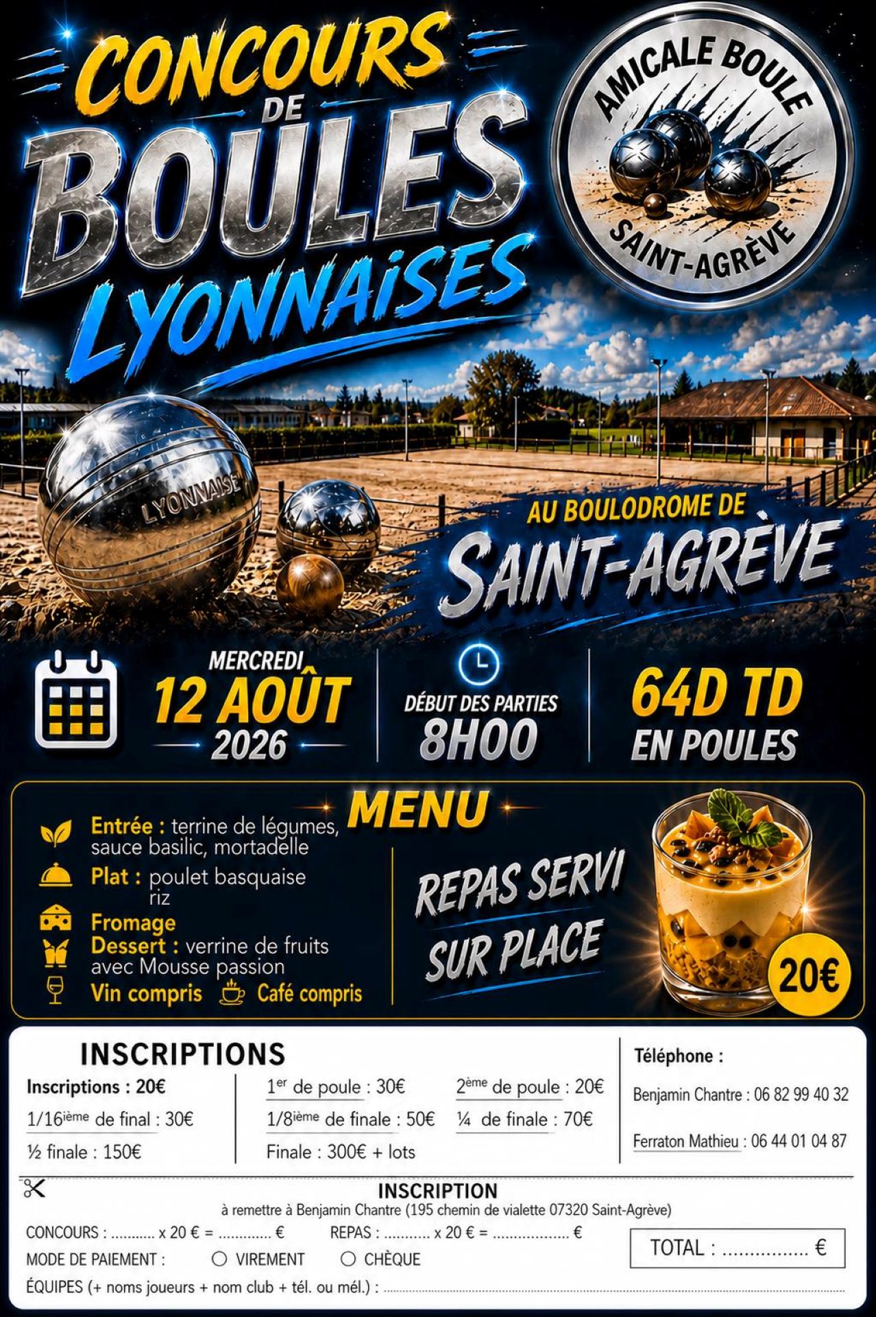 Concours de boules lyonnaises