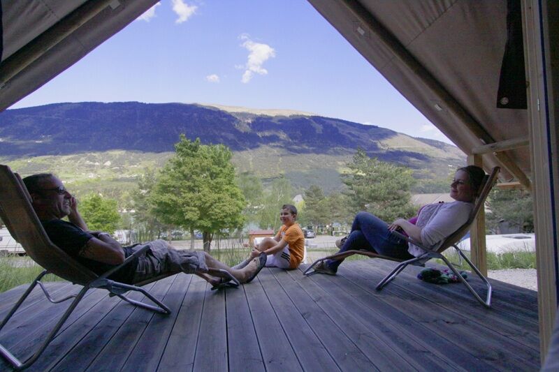 Camping de la plage - Alpes, Vercors et Trièves