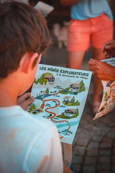 Les minis explorateurs à la découverte du village_La Clusaz